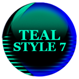 Teal Icon Pack Style 7