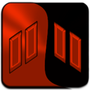 Wicked Red Orange Icon Pack