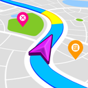 GPS Navigation Route Finder