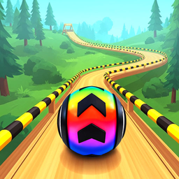 Sky Parkour Run: Ball Game