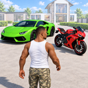 City Gangster Bike Driving 3D