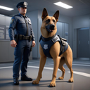 Border Patrol Sniffer Dog : Commando Army Dog Sim