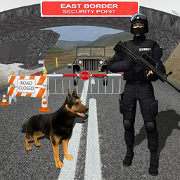 Border Patrol Sniffer Dog : Commando Army Dog Sim