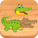 Puzzles for kids Zoo Animals