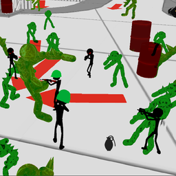 Stickman Strike: Shooting Zomb