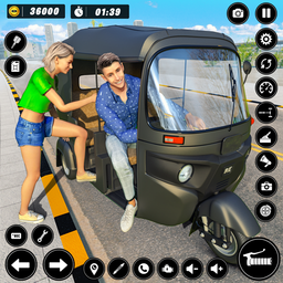 Auto Tuk Tuk Rickshaw Game