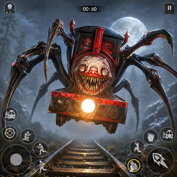 Scary Spider Train Adventure