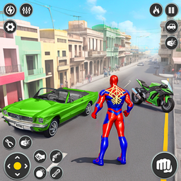 Spider Rope Hero Man Games
