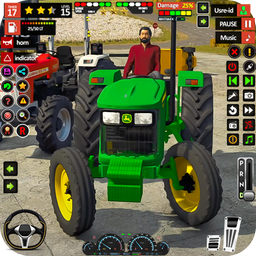 US Tractor Farming: Tractor 3D