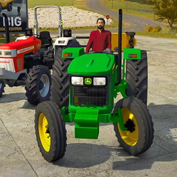 US Tractor Farming: Tractor 3D