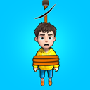 Rescue Boy Rope Cutting Game