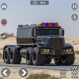 Monster Truck Stunt Truck Game