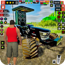 US Farming Tractor Games 3d