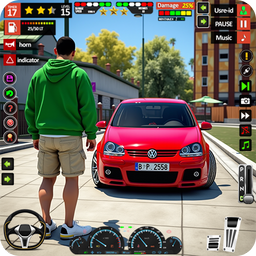 Car Driving Game: School Car
