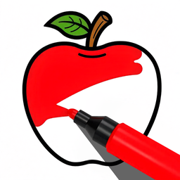 Coloring Page ASMR Drawing