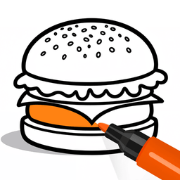 Coloring Page ASMR Drawing