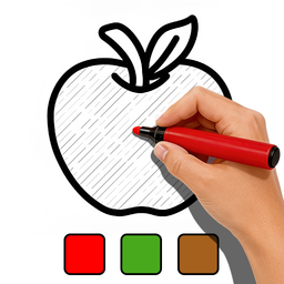 Coloring Page ASMR Drawing