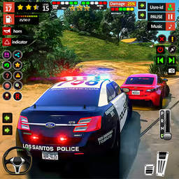 Police Chase Shooting Games