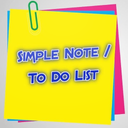 Simple Note/To Do List