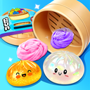 Dumpling Squishy Glitter Slime