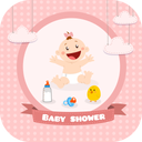 Baby shower card maker