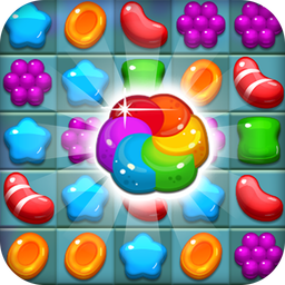 Blast Candies in World Candy: Free Match 3 Puzzle