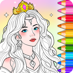 Princess Game Fantasy Coloring