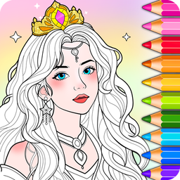 Princess Game Fantasy Coloring