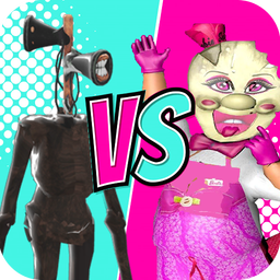 Siren Head vs Ice Barbies 3D Game