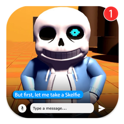 Funny Under Skeleton Sans Fake