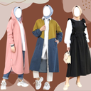 Trendy Hijab Photo Montage
