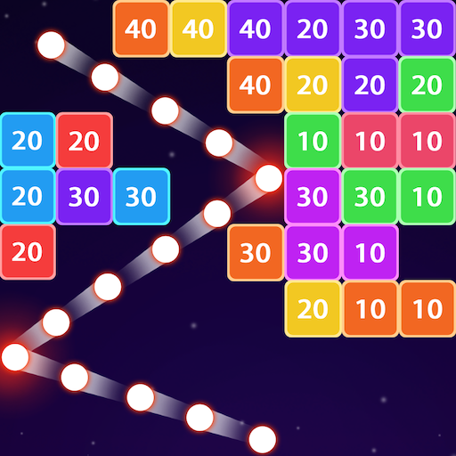 برنامه Bricks Breaker Glow Balls دانلود بازار
