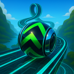 Skyball Run Rolling Ball Game