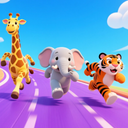 Skyzoo Animal Running Games 3D