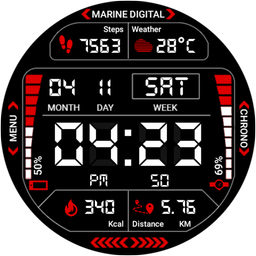 Marine Digital 2 Watch Face