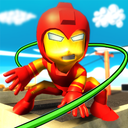 Beast Iron Rope Hero - Monster Stickman Hero Games