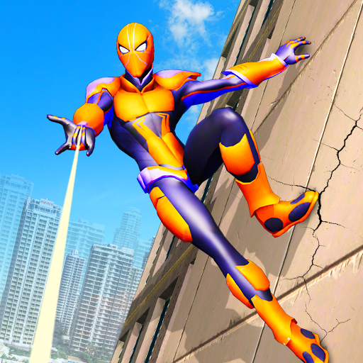 بازی Spider Rope Hero Robot Games دانلود بازار