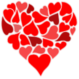 ASCII HEARTS:Send ASCII Hearts styles for free