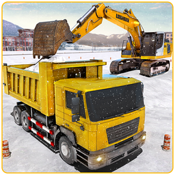 Snow Heavy Excavator Simulator