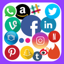 All Social Media & Social Network in One app