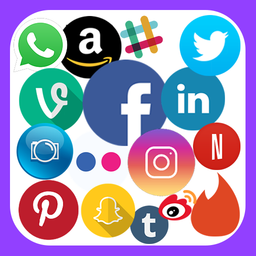 All Social Media & Social Network in One app