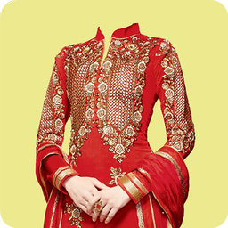 Woman salwar kameez editor