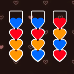 Sort hearts Puzzle: Color Game