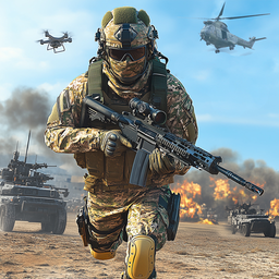 Commando War Army Game Offline