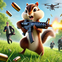 Squirrel Family 3D Gun Master