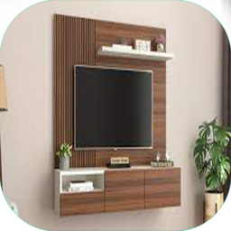 طراحی دکور پشت تلویزیون
