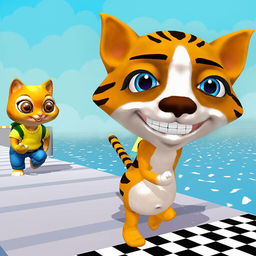 Cat Run - Fun Race 3D