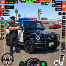 Drive Police Parking Car Games