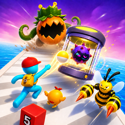 Monster Evolution Run & Battle