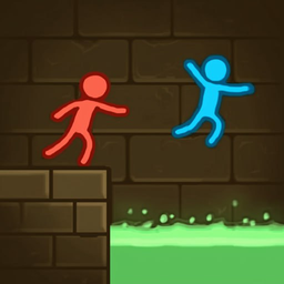 Stick Red Blue: Horror Escape